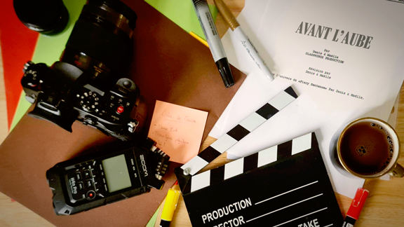 Réalisation derrière l'écran